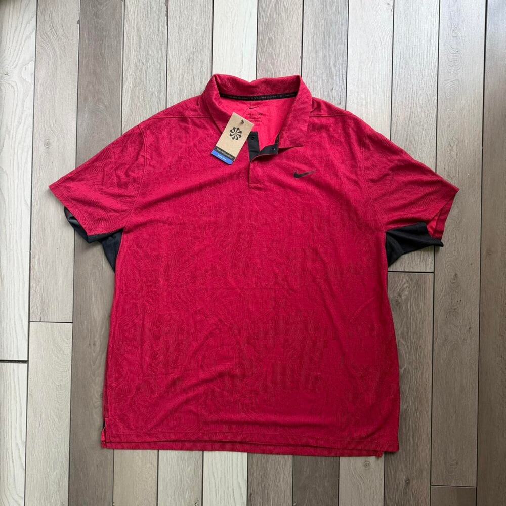 Nike Tiger Woods Dri-FIT ADV Golf Polo 2XL NWT
